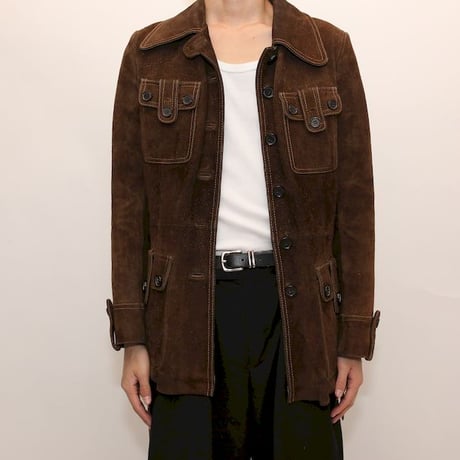 70's Suede Leather Jacket
