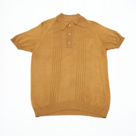 Euro Vintage Knit Polo Shirt
