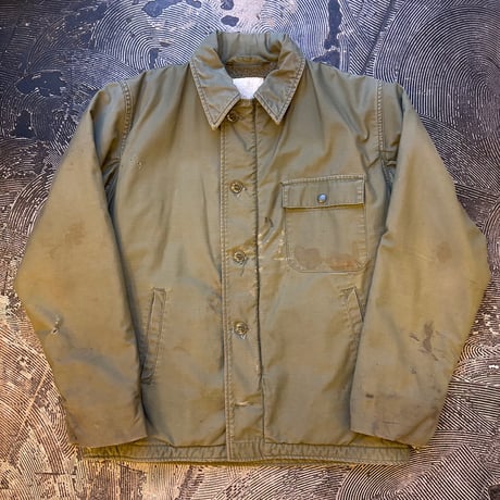 U.S.NAVY A-2 Deck Jacket "Stencil"