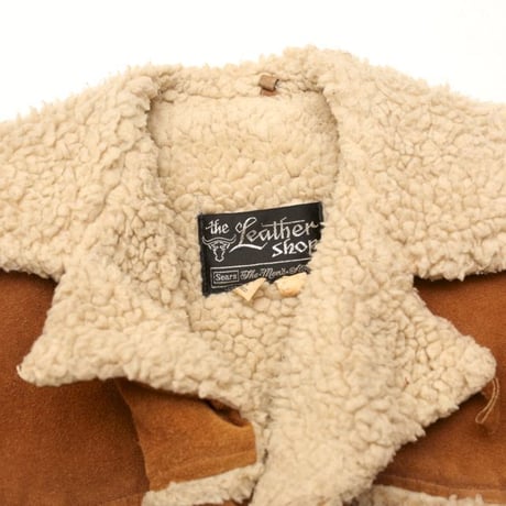 Suede Leather Shearing Coat