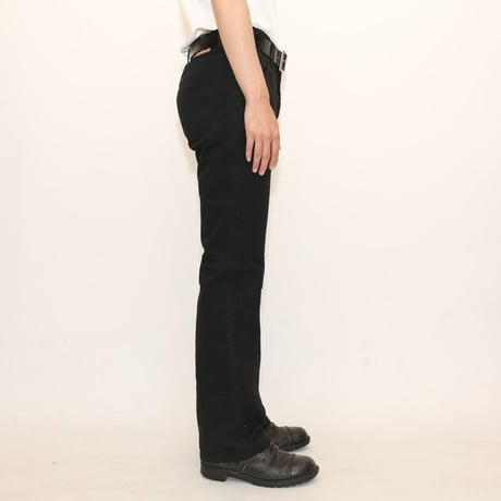 Lee Black Denim Flared Pants