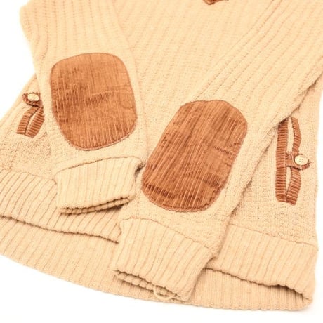 V-Neck Wool Knit Sweater