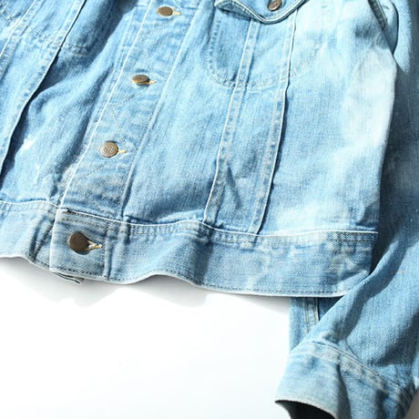 Vintage Bleach Deim Jacket