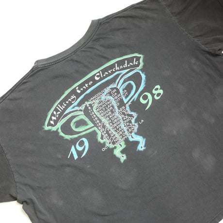 90's Jimmy Page & Robert Plant "Walking into Clarcksdale Tour 1998" T-Shirt