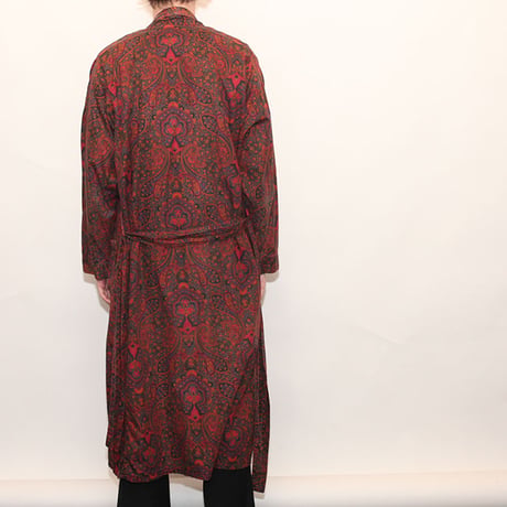 Cotton Paisrey Gown Coat