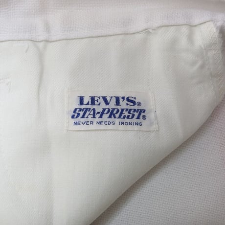 70's Levis 646 STA-PREST Big E "Dead Stock"