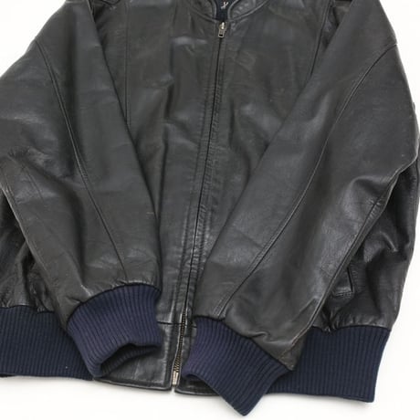 Vintage Single  Leather Jacket