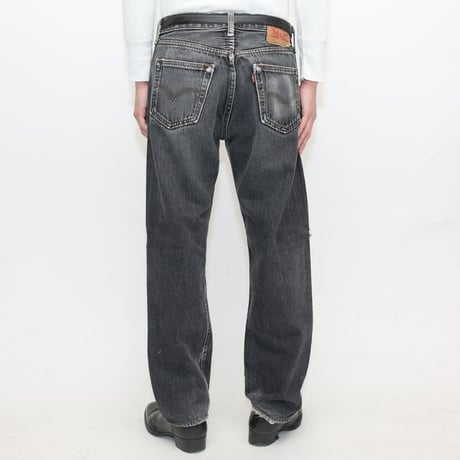 Levi's 501 Black Denim Pants MADE IN MEXIO