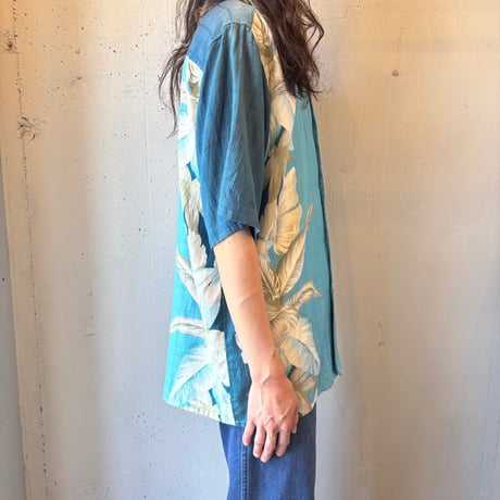 Silk Cotton Aloha S/S Shirt