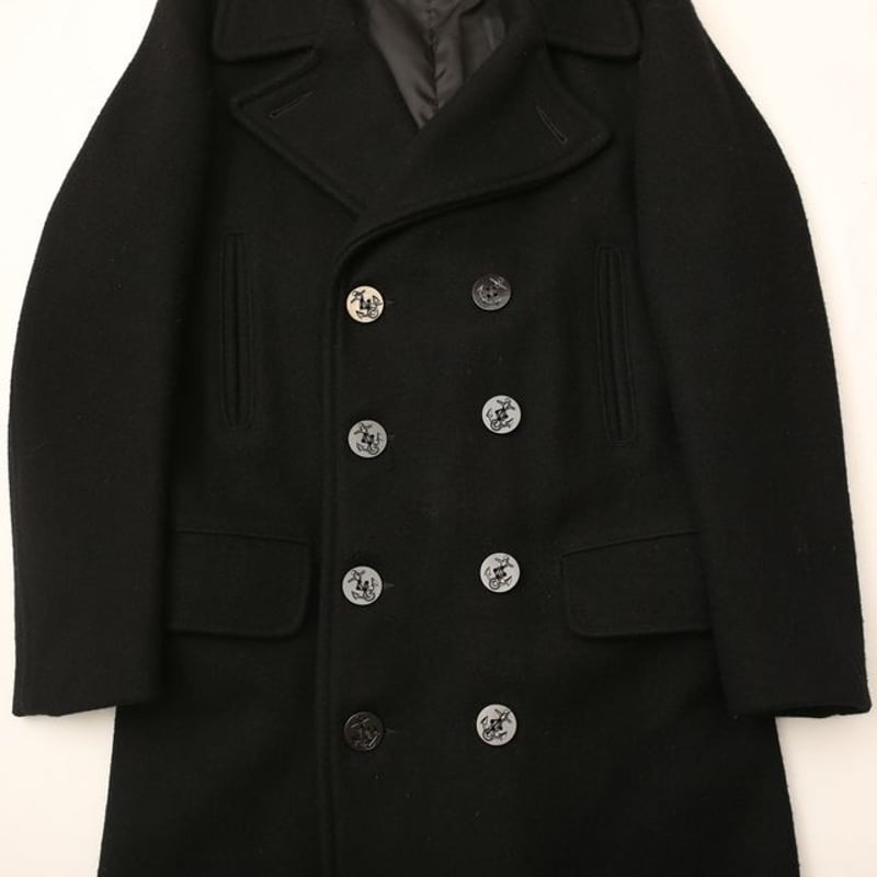 Schott 740N Long Pea Coat MADE IN USA | Strato