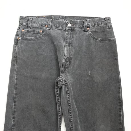 Levi's 505 Black Denim Pants MADE IN USA