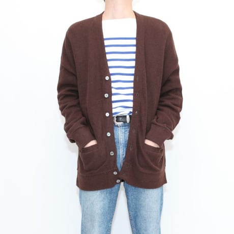Vintage Acrylic  Knit Cardigan