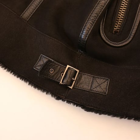 Black Mouton Jacket