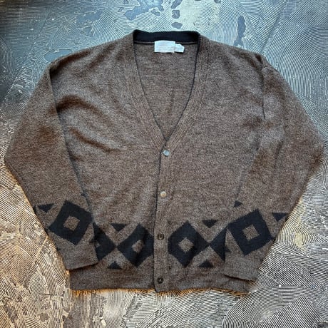 Patterned Knit Cardigan