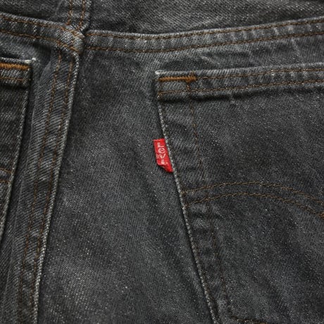 80s Levi's 501-0658 Black Denim Pants