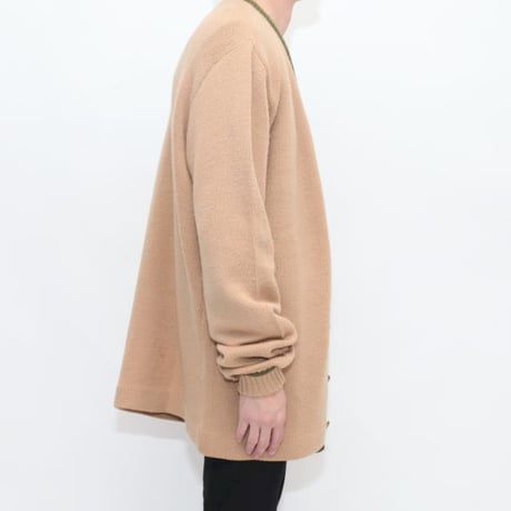 50's Allion Knit Lettered Cardigan