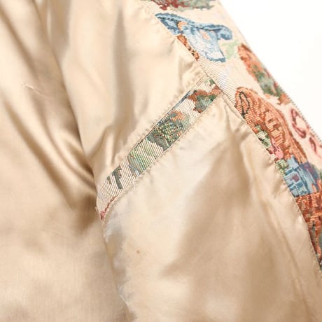 Vintage Horse Pattern Loose Gobelin Jacket