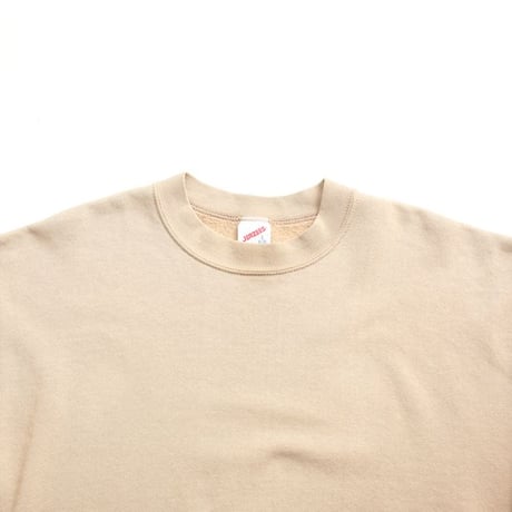 90s Jerzeez Blank Sweat Shirt Beige