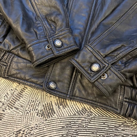 Flight Leather Jacket Black