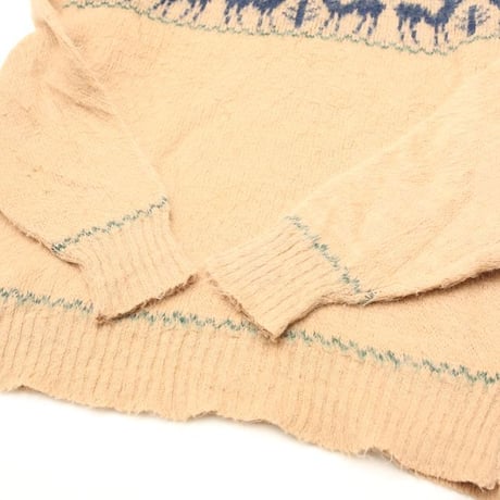 Puritan Nordic Pattern Knit Sweater
