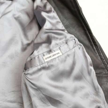 Black Lamb Leather Jacket