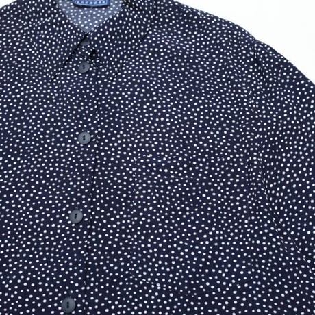 Rayon Dot Pattern S/S Shirt