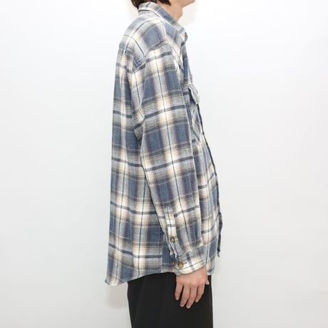 Cotton Flannel Plaid Shirt