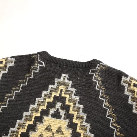 Native Pattern Knit Sweater