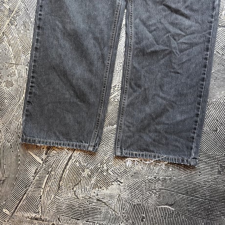 00s Levi’s 569 "Yarn-dyed" Black Denim Pants