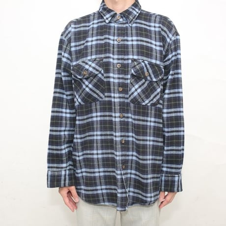 90s Cotton Flannel Plaid Shirt