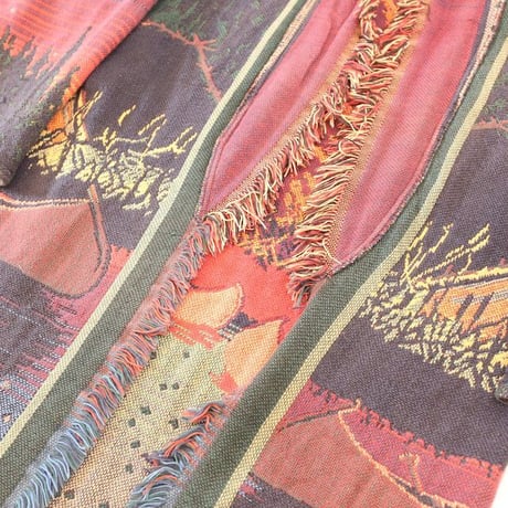 Fringe Design Gobelin Coat