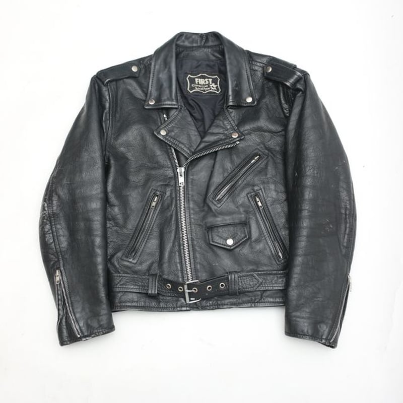 ジャケット・アウター 70s 80s Vintage Leather Riders Jacket VINTAGE LEATHER RIDERS JACKET/S | 古着屋FERANTRACING【公式