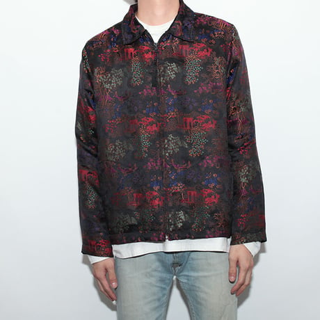 Silk Rayon Oriental Pattern Jacket