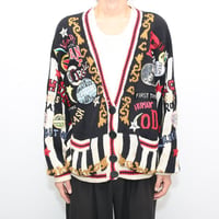 90s No! Jeans Design Knit Cardigan
