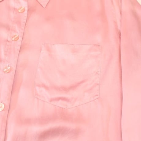 Plain Silk L/S Shirt
