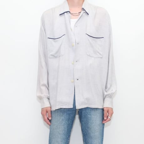50's Rayon L/S Shirt
