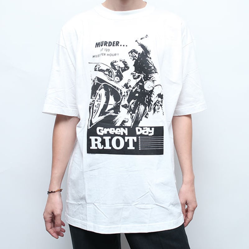 GREEN DAY Tシャツ ホワイト Amazon.com: Green Day Men's Dookie RRHOF T-Shirt Small White