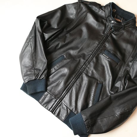 80s Members Only Leather Jacket