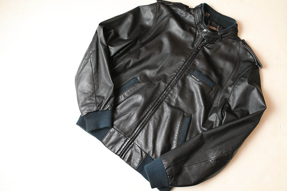 s Members Only Leather Jacket   Strato