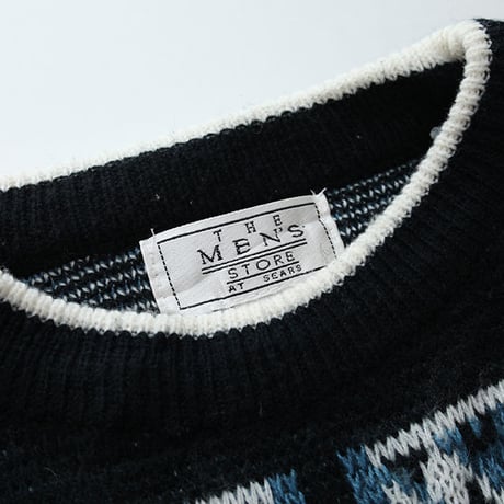 デザインニット Black