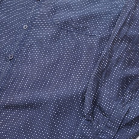 Dot Pattern Silk L/S Shirt