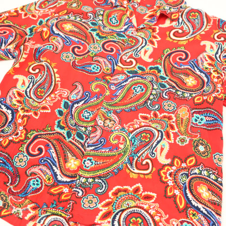 Paisley Pattern Rayon S/S Shirt