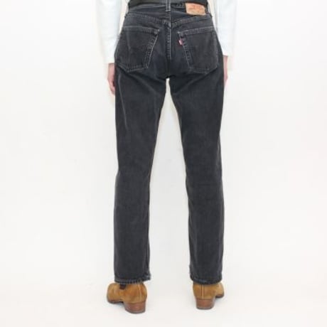 Levi's 501 Black Denim Pants MADE IN USA