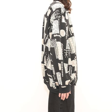 Artistic Pattern Loose Jacket