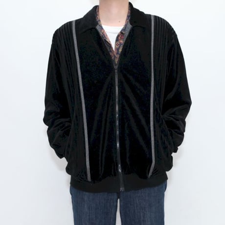 Black Velour Jacket