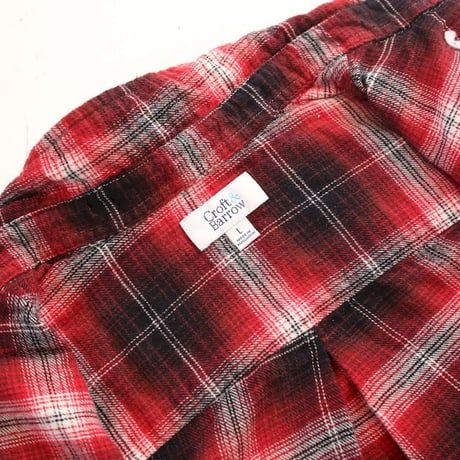 Ombre Check Flannel Shirt