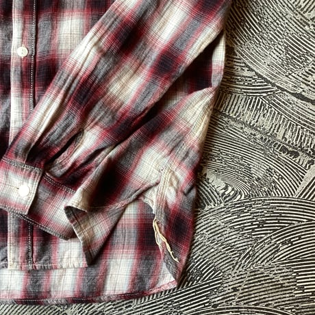 Five Brother Ombre Plaid Cotton Flannel Shirt