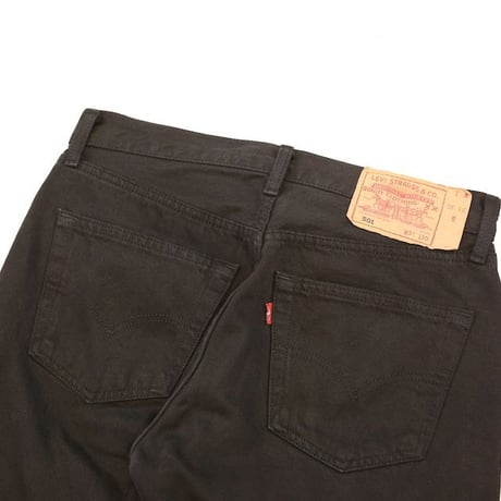 Euro Levi's 501 Black Denim Pants