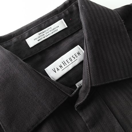 ヘリンボーンドレスシャツ Dress Shirt
