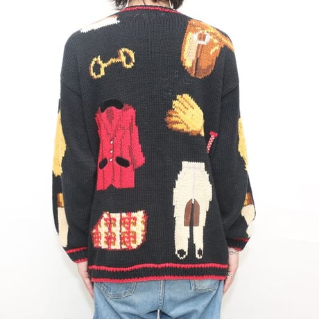 The Eagle's Eyes Hand Knitting Cardigan